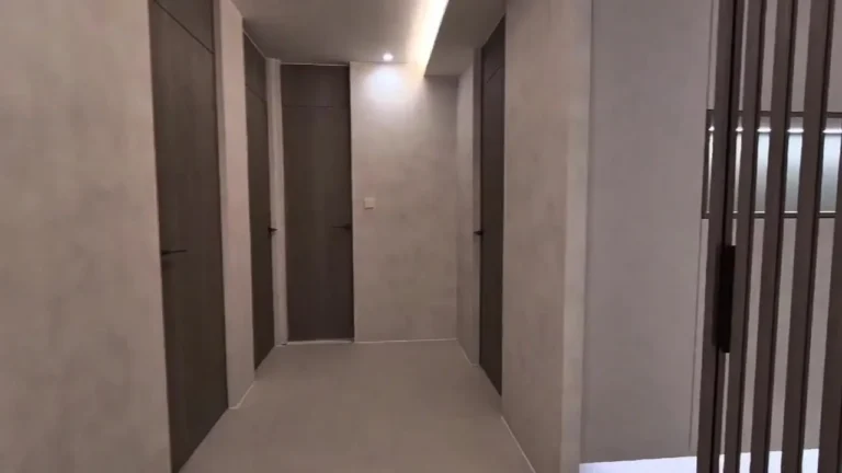 현관 복도 시공 후 실제 사진 비교