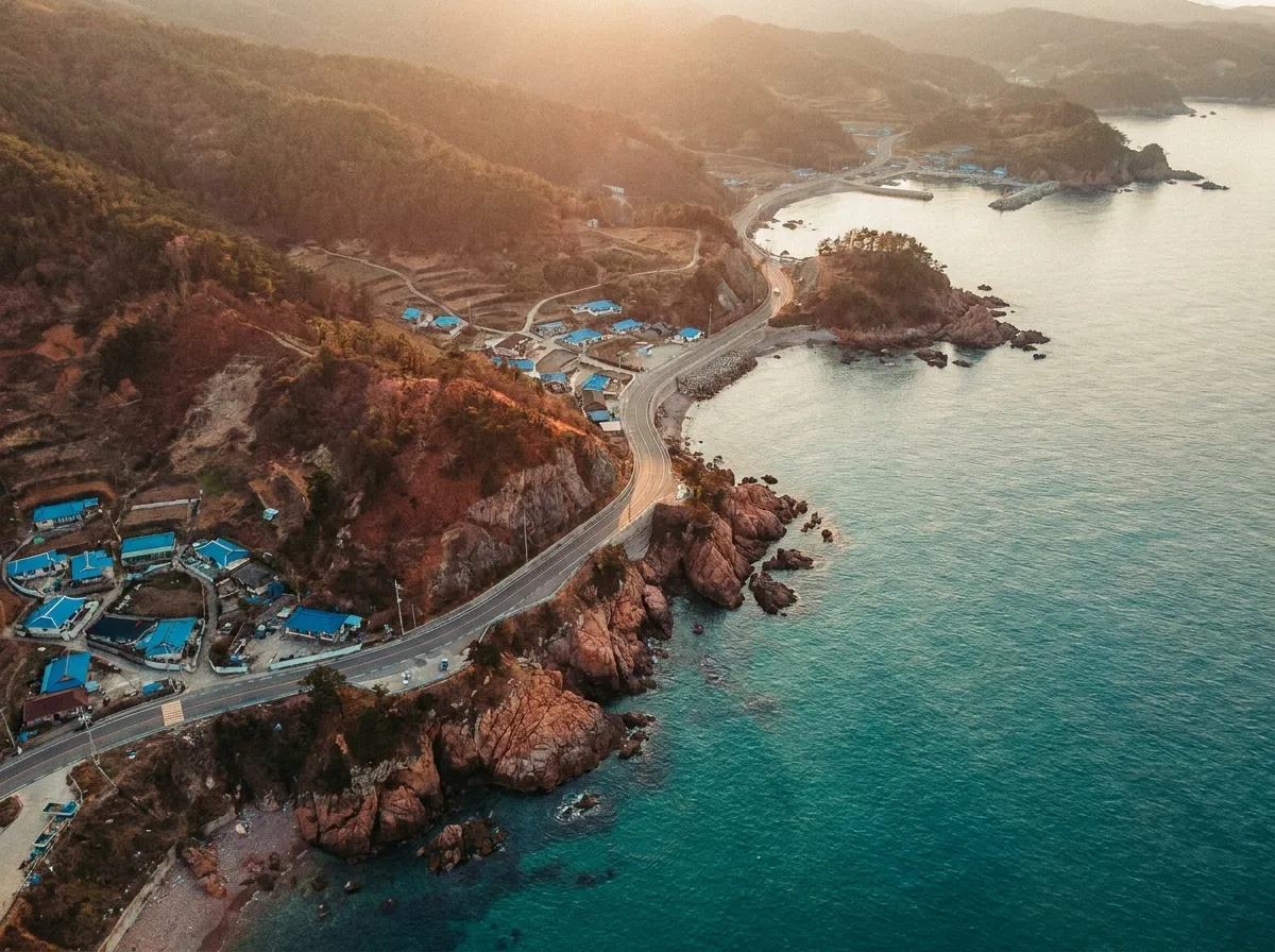 영덕대게로 33km 해안도로