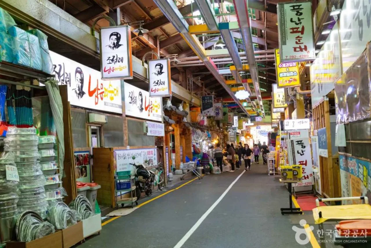 전주 남부시장 청년몰 야시장, 전주 맛집 골목